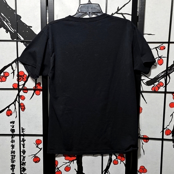 The Club NJPW Black White Graphic Tee Shirt Size Small Bullet Club - Picture 4 of 4